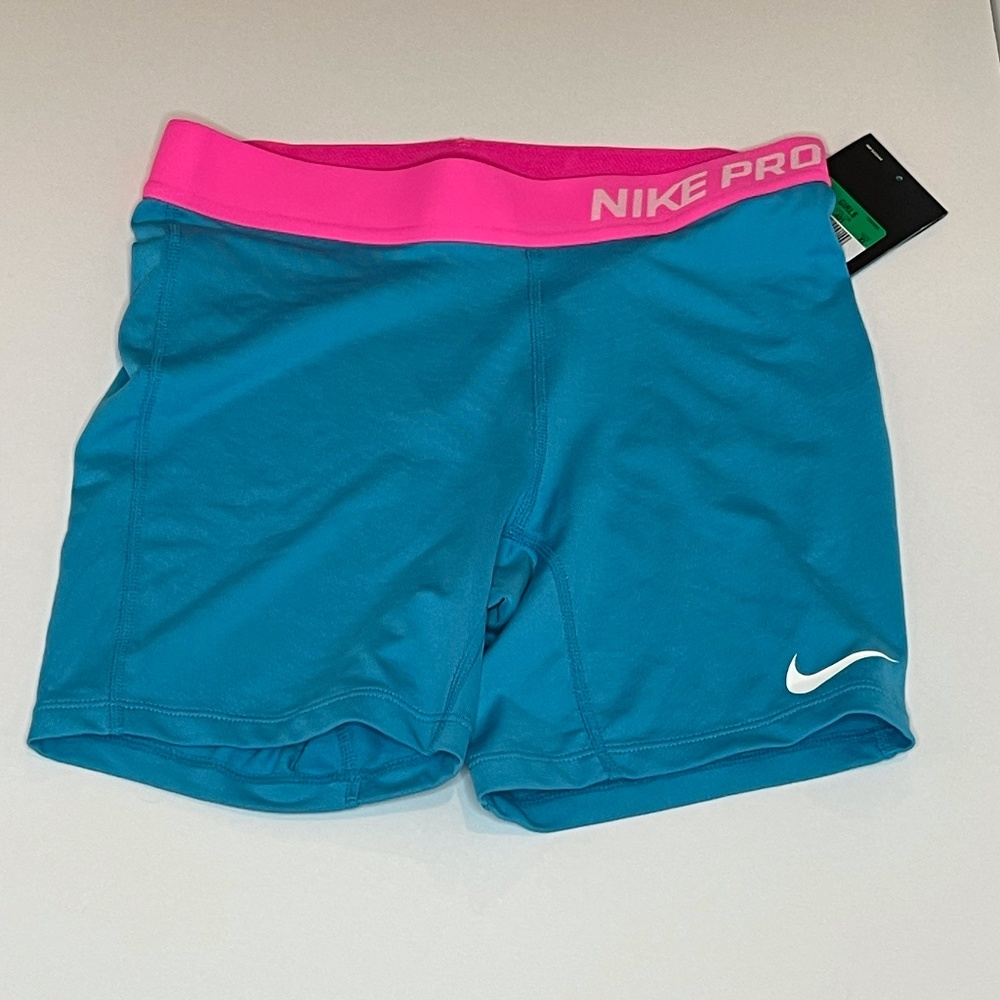 Nike Pro Shorts Blue